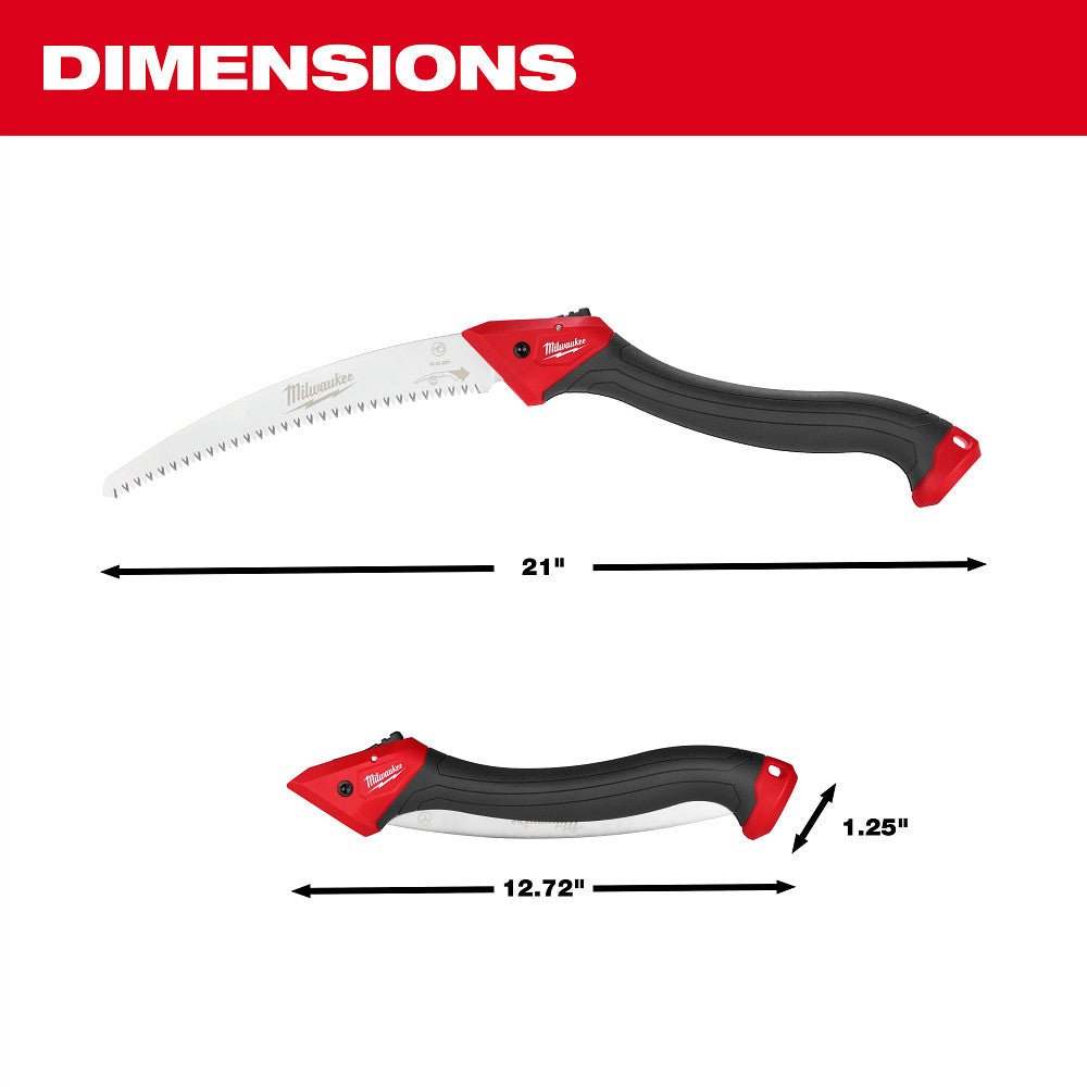 Milwaukee 48-22-9371 10" Heavy Duty Folding Pruning Saw - Image 7