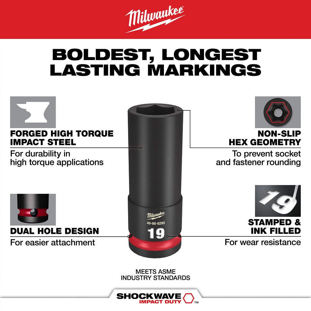 Milwaukee 48-22-9490 Metric/SAE Ratchet/Socket Set in PACKOUT Trays - 242PC - Image 5