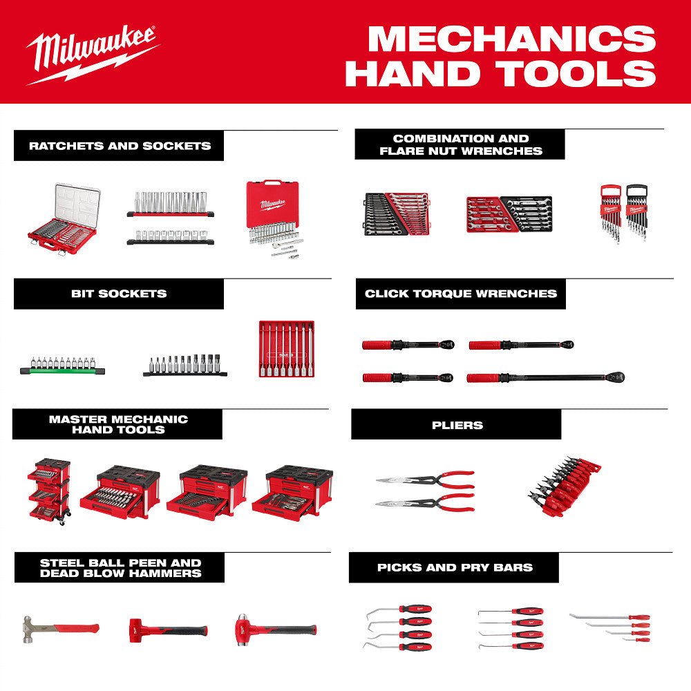 Milwaukee 48-22-9536 3/8" Drive Triple Square Bit Socket Set - 12 PC - Image 8