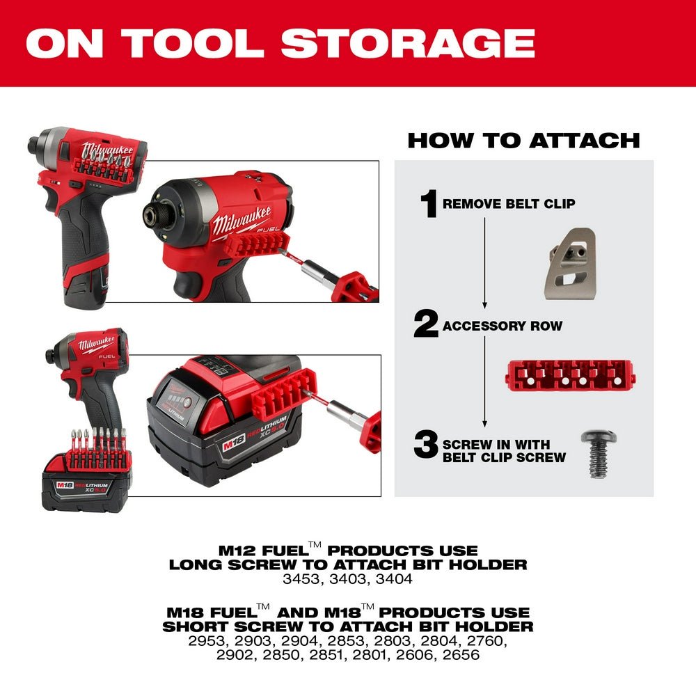 Milwaukee 48-32-4403 Optimized Shockzone Steel Impact Driver Bit Set - 18pc - Image 8
