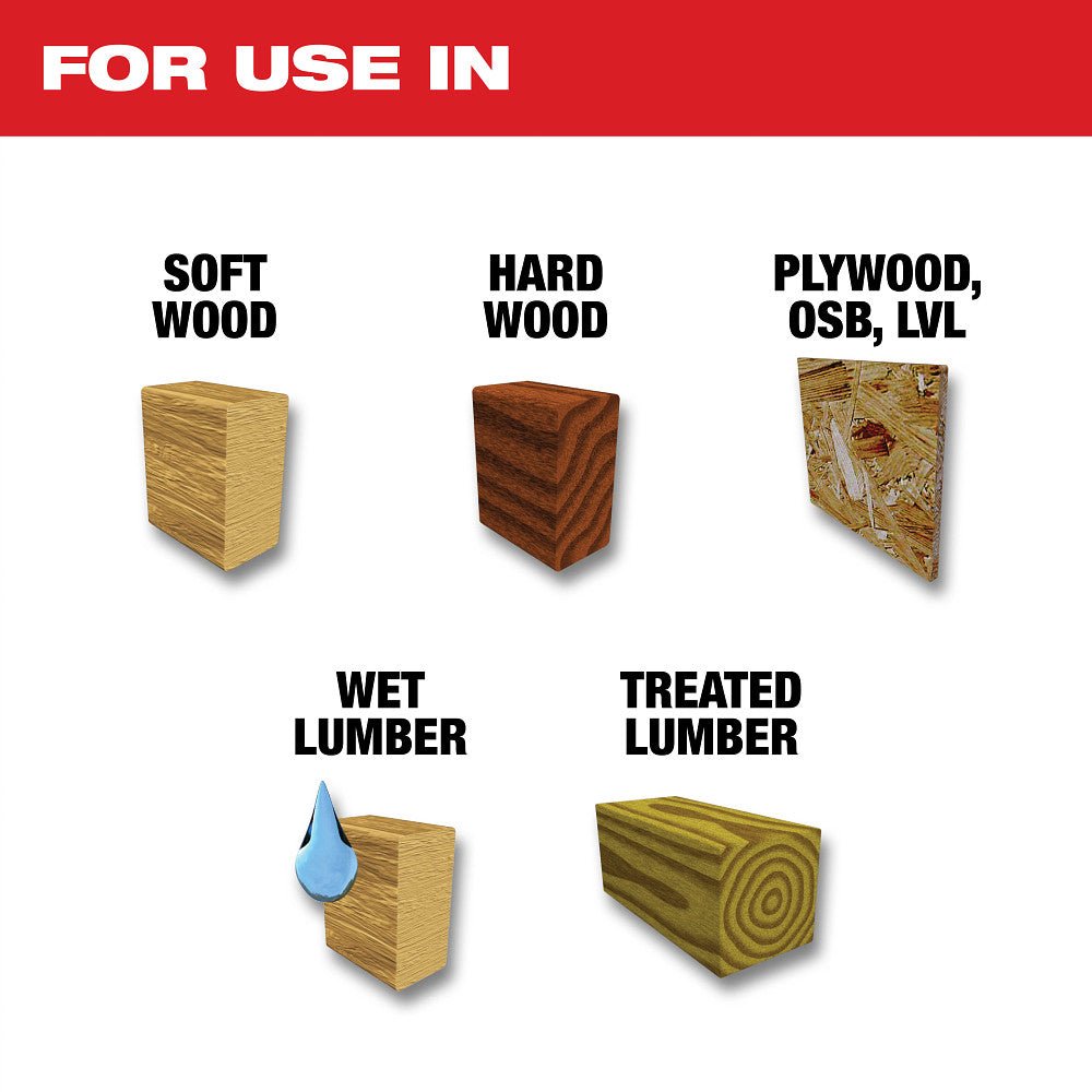 Milwaukee 48-40-2740x2 7-1/4" 24T Thick Kerf Framing Circular Saw Blade - 50 PK - Image 5