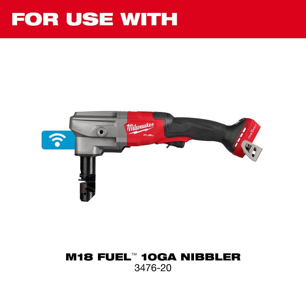 Milwaukee 48-44-0274 M18 FUEL 18V 10 Gauge Nibbler Punch & Die Accessory Set - Image 3