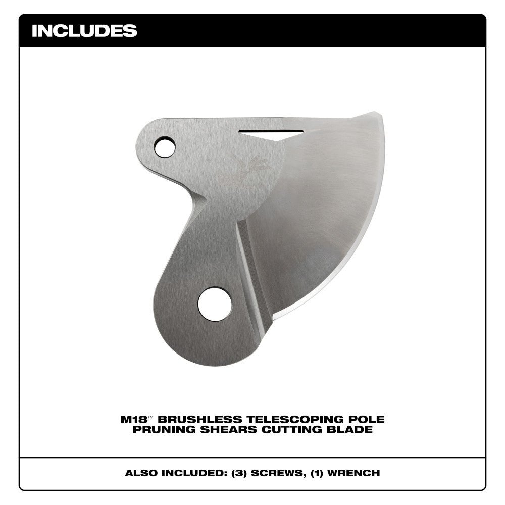 Milwaukee 48-44-2770 M18 Brushless Telescoping Pole Pruning Shears Cutting Blade - Image 3