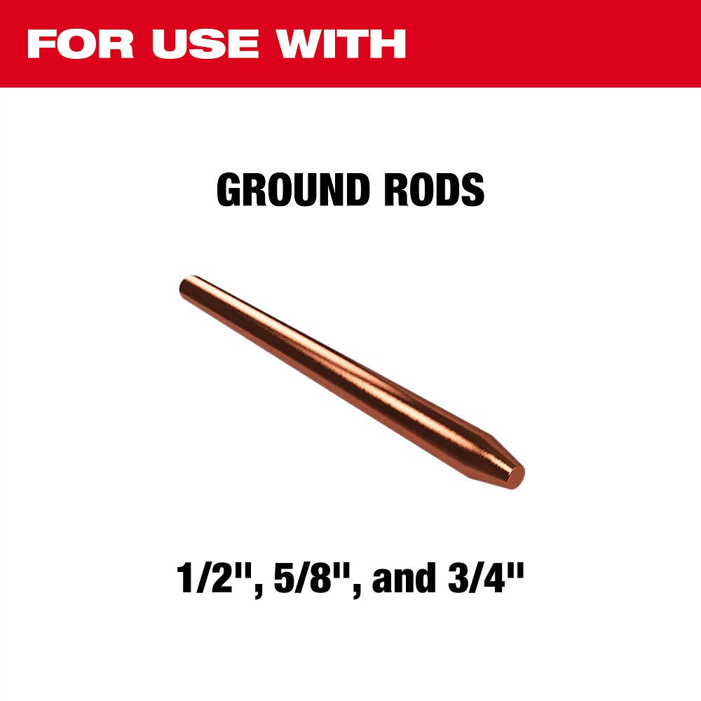 Milwaukee 48-62-4070 SDS Max Side Load Ground Rod Driver - Image 3