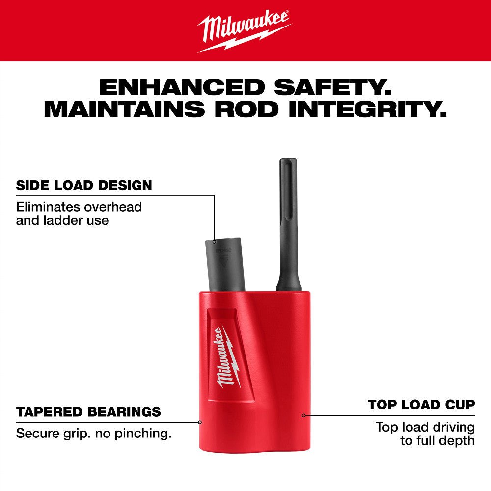 Milwaukee 48-62-4070 SDS Max Side Load Ground Rod Driver - Image 7