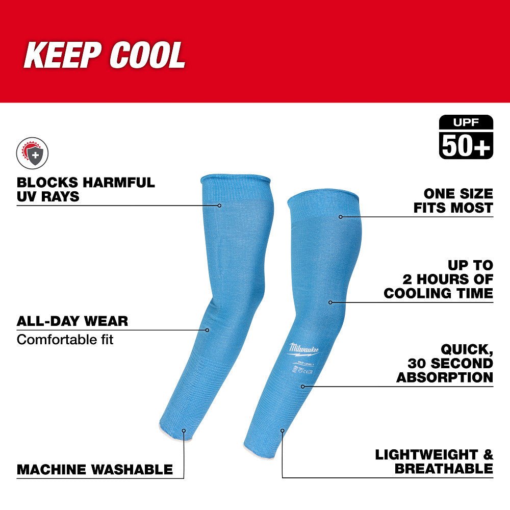 Milwaukee 48-73-9110 16" Cooling Cut Level 1 Protective Sleeves - Image 4