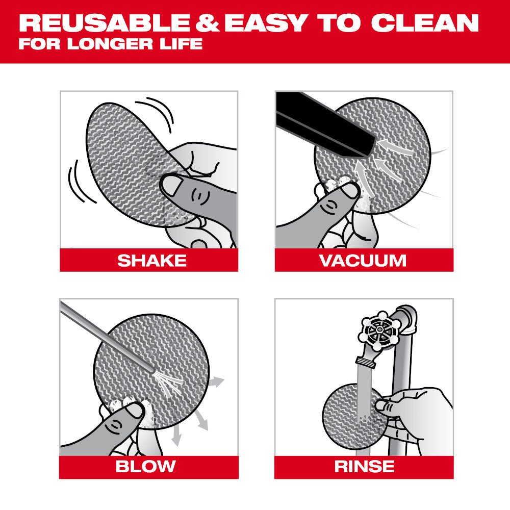 Milwaukee 48-80-6406 3" Assorted 80, 120, 180 Grit Mesh Sanding Discs – 36 pk - Image 2