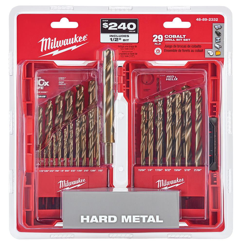 Milwaukee 48-89-2332 Red Helix Cobalt 29 Piece Drill Bit Set - Image 3