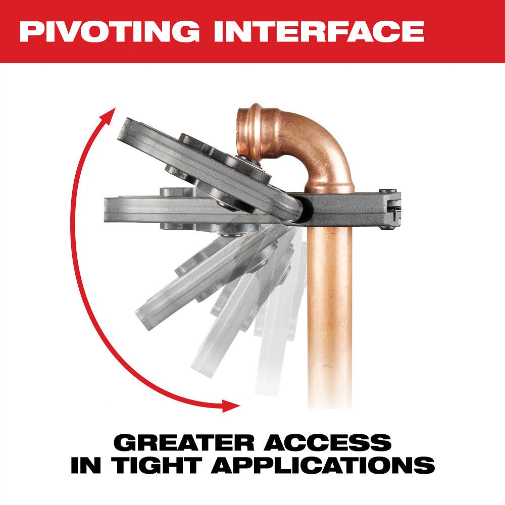 Milwaukee 49-16-2661ZX 1/4"-7/8" ZoomLock MAX Pivoting Press Ring Kit for M18 - Image 10