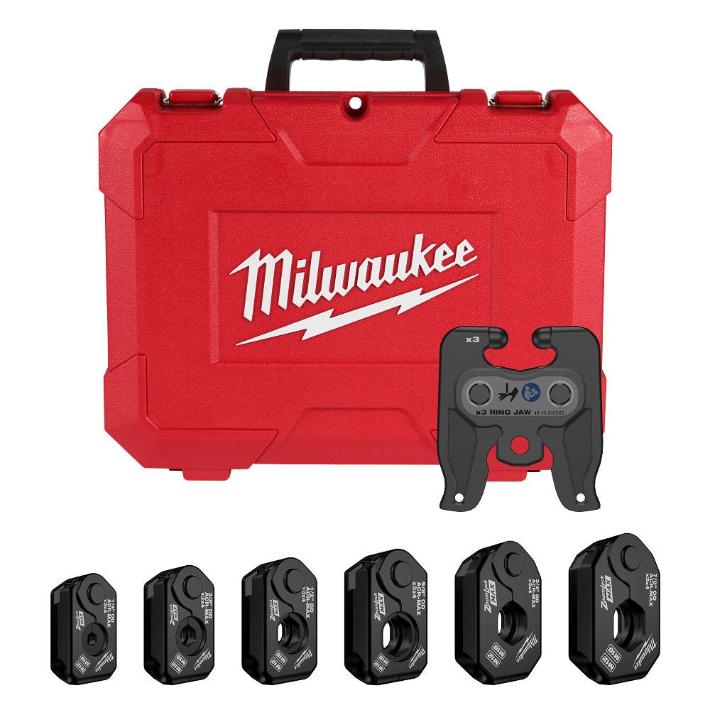 Milwaukee 49-16-2661ZX 1/4"-7/8" ZoomLock MAX Pivoting Press Ring Kit for M18 - Image 14