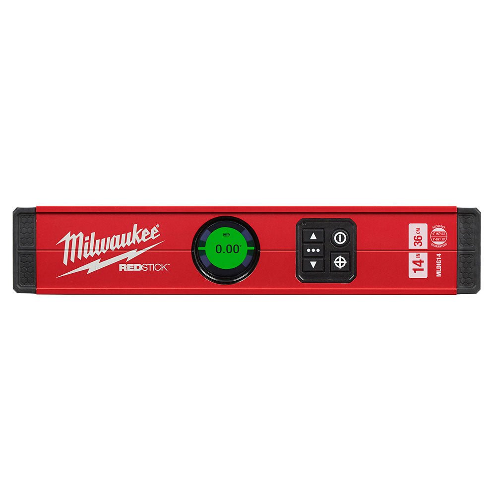 Milwaukee MLDIG14 14" REDSTICK Digital Level w/ PIN-POINT Measurement Technology - Image 2