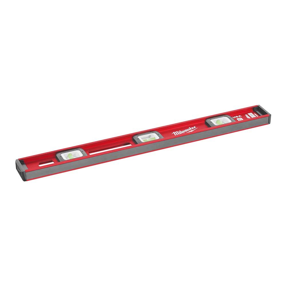 Milwaukee MLIBM24 24" Heavy Duty Frame All Metal Magnetic I-Beam Level - Image 2