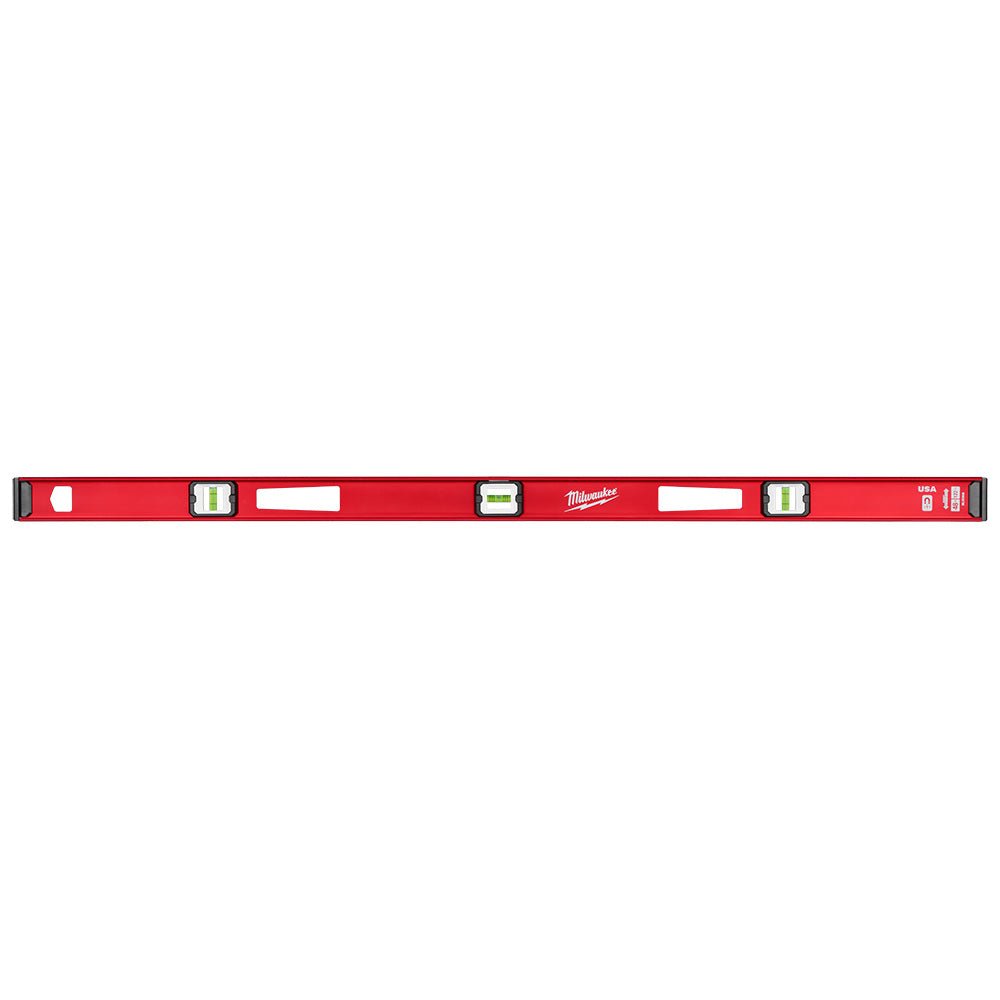 Milwaukee MLIBM48 48" Heavy Duty Frame All Metal Magnetic I-Beam Level