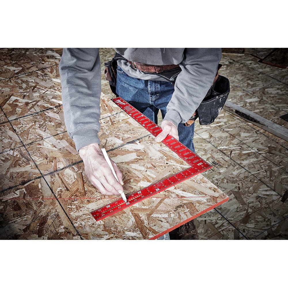 Milwaukee MLSQ024 16" x 24" Aluminum Durable Framing Square - Image 3