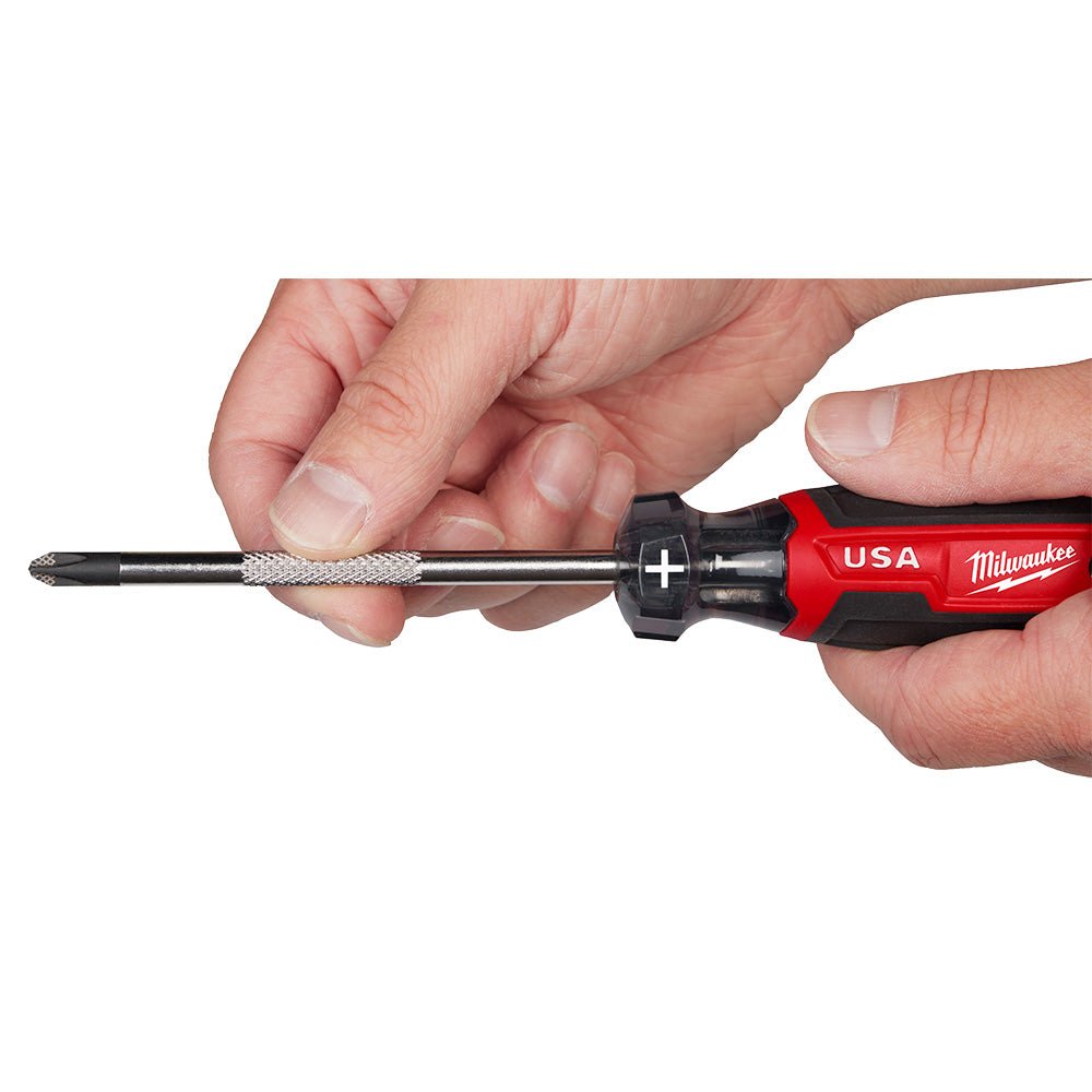 Milwaukee MT204 #2 10" Cushion Grip Phillips Screwdriver - Made In USA - Image 8