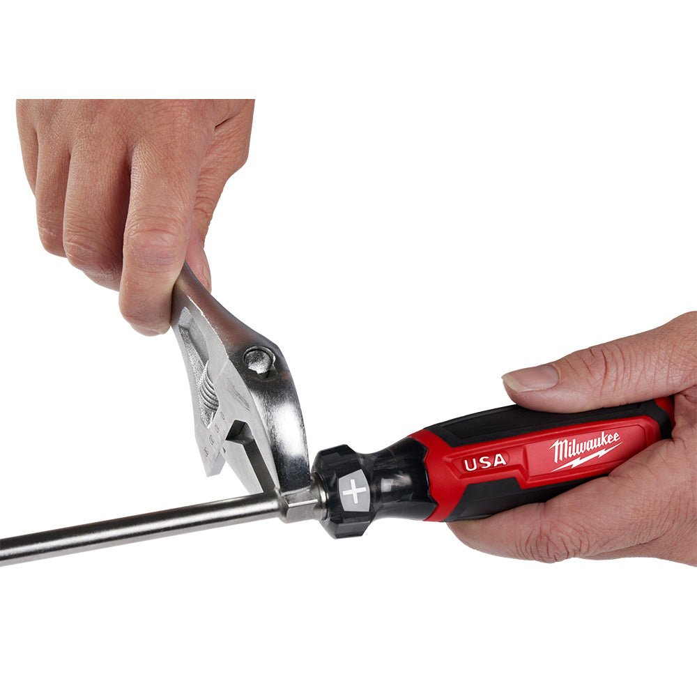 Milwaukee MT209 3/8" Slotted 8" Cushion Grip Screwdriver - Made In USA - Image 8