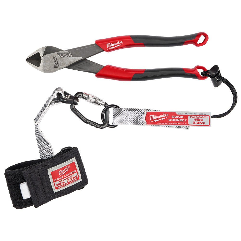 Milwaukee MT558 8" Diagonal Comfort Grip Cutting Pliers - Made In USA - Image 10
