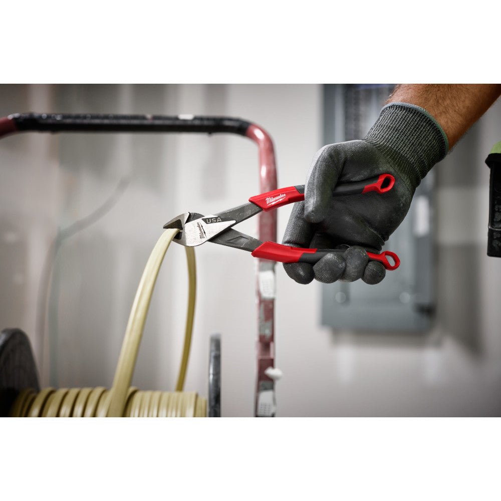 Milwaukee MT558 8" Diagonal Comfort Grip Cutting Pliers - Made In USA - Image 7
