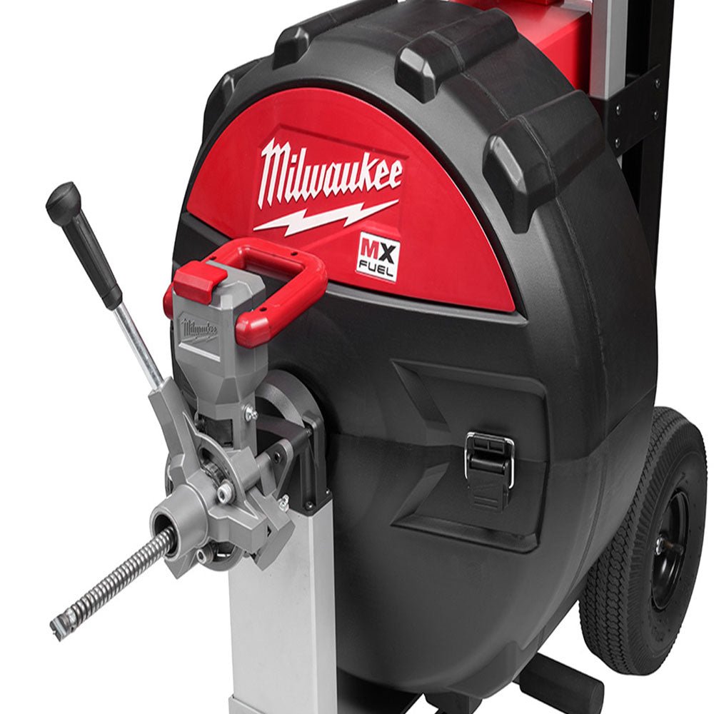 Milwaukee MXF501-1CP MX FUEL Cordless Lithium-Ion Sewer Drum Machine POWERTREDZ - Image 4