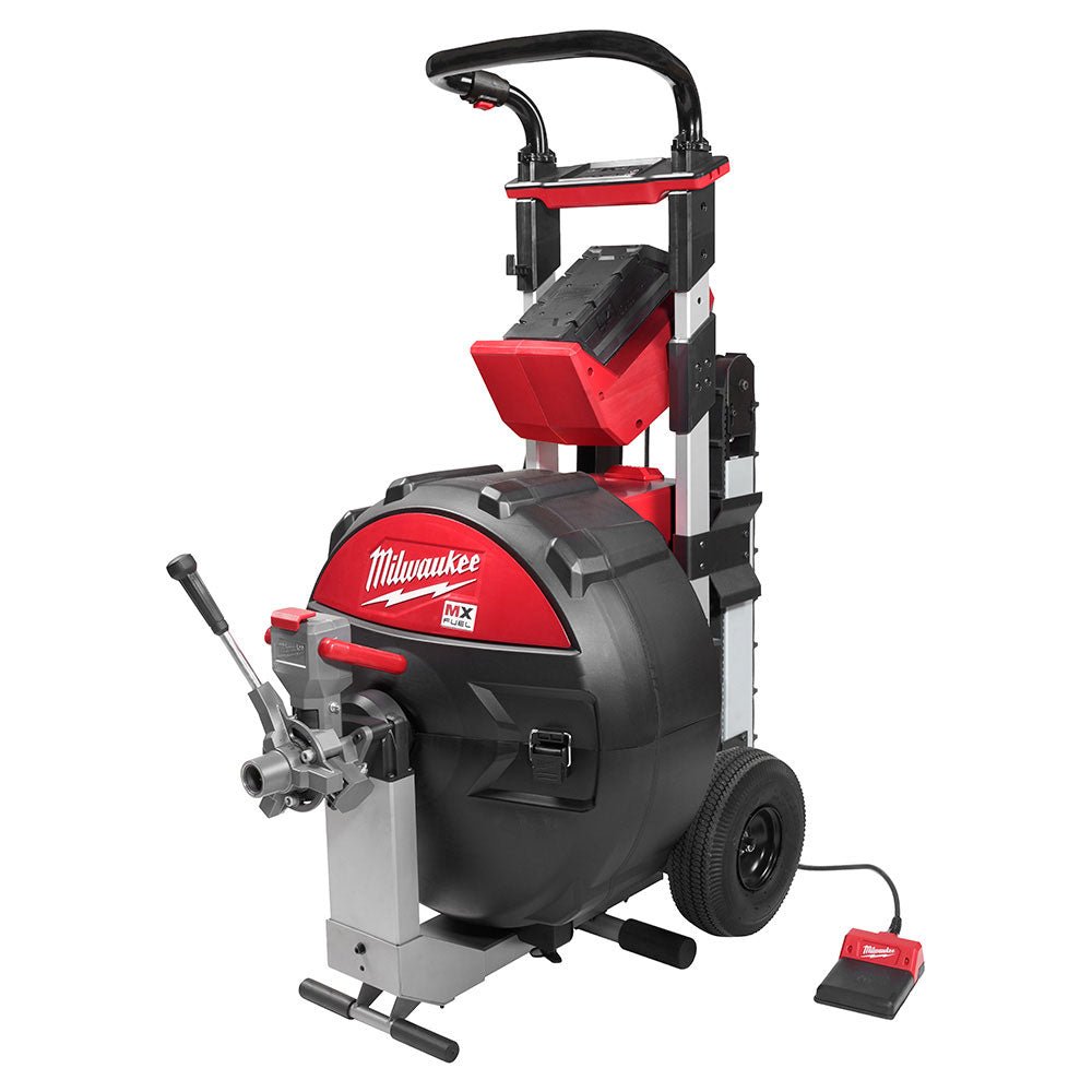 Milwaukee MXF501-1CP MX FUEL Cordless Lithium-Ion Sewer Drum Machine POWERTREDZ - Image 6