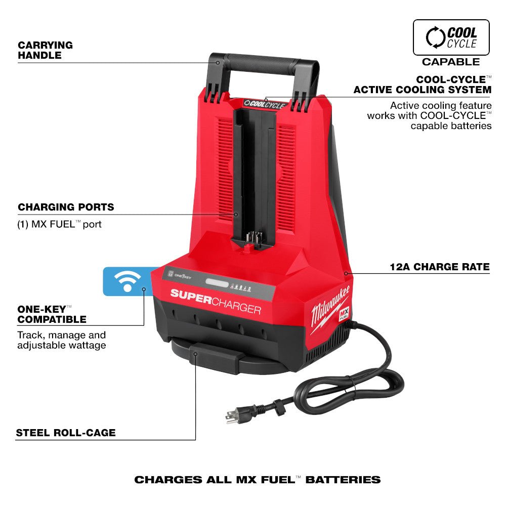 Milwaukee MXFSC MX FUEL Super Charger w/ COOL-CYCLE - Image 6