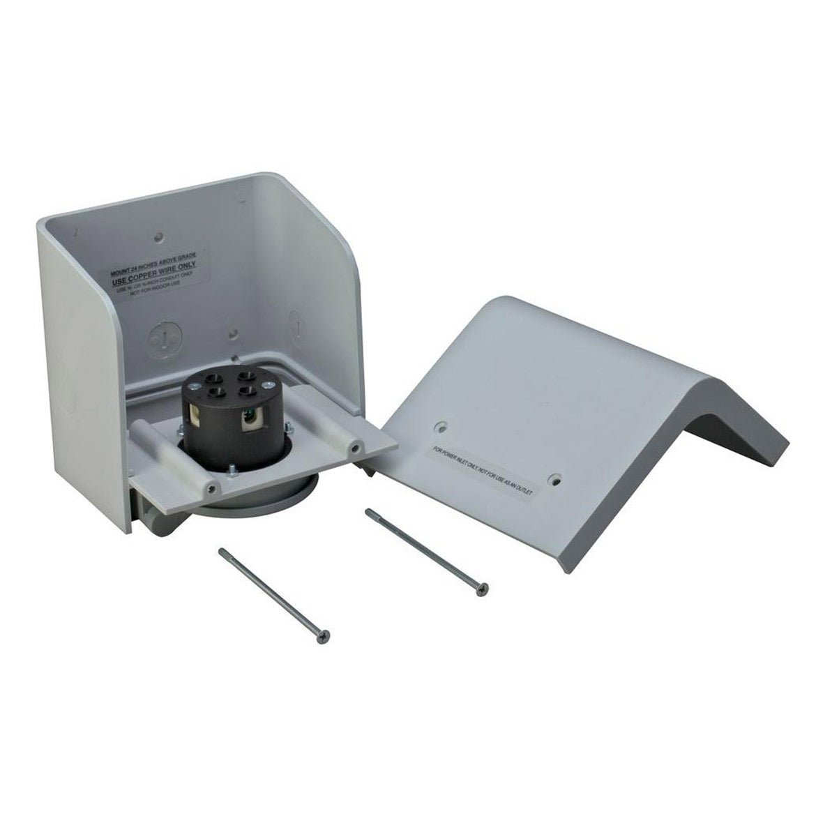 Reliance PBN50 50-Amp 12,500-Watt Non-Metallic Power Inlet Box - Image 2