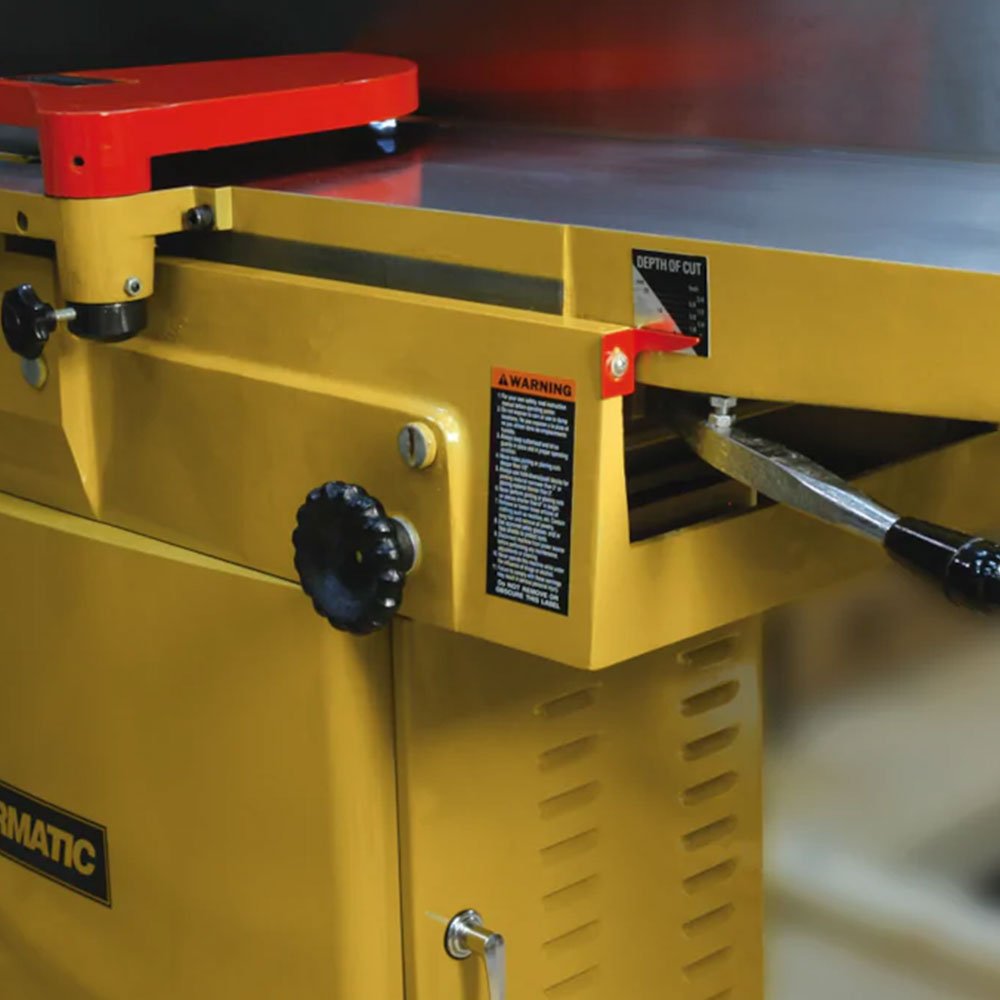 Powermatic 1791307 1285 230V 3 HP 1 Phase 12" Heavy Duty Jointer Helical Head - Image 2