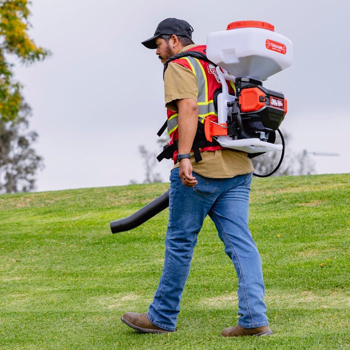 Tomahawk Power eTGS30 36V 5 Gallon Battery Powered Spreader Broadcast Lawn Seed - Image 12