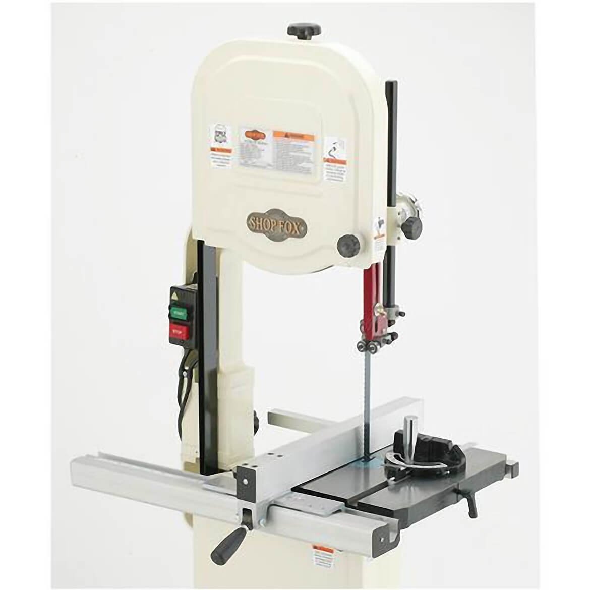 Shop Fox W1706 1 Hp 14" Bandsaw w/ Extruded Aluminum Fence/Rails & Cabinet Stand - Image 5