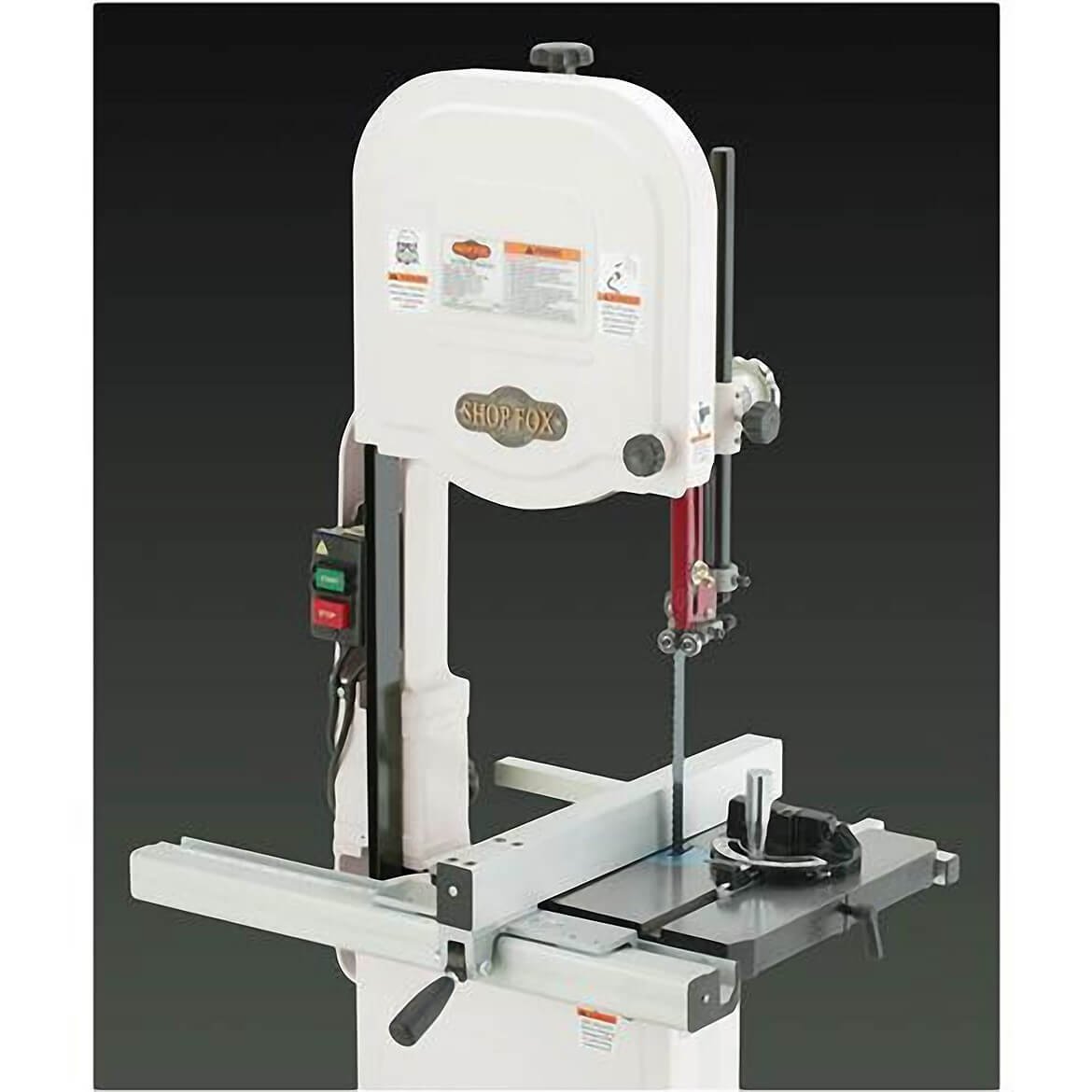 Shop Fox W1706 1 Hp 14" Bandsaw w/ Extruded Aluminum Fence/Rails & Cabinet Stand - Image 7