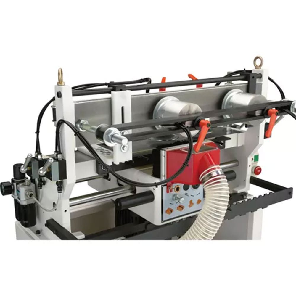 Shop Fox W1805 16-1/2" Ergonomic Dovetail Machine w/ Pneumatic Clamps - Image 5