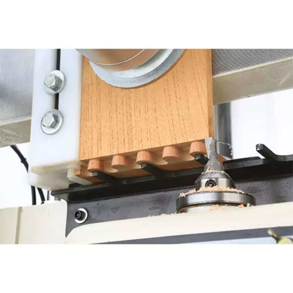 Shop Fox W1805 16-1/2" Ergonomic Dovetail Machine w/ Pneumatic Clamps - Image 6