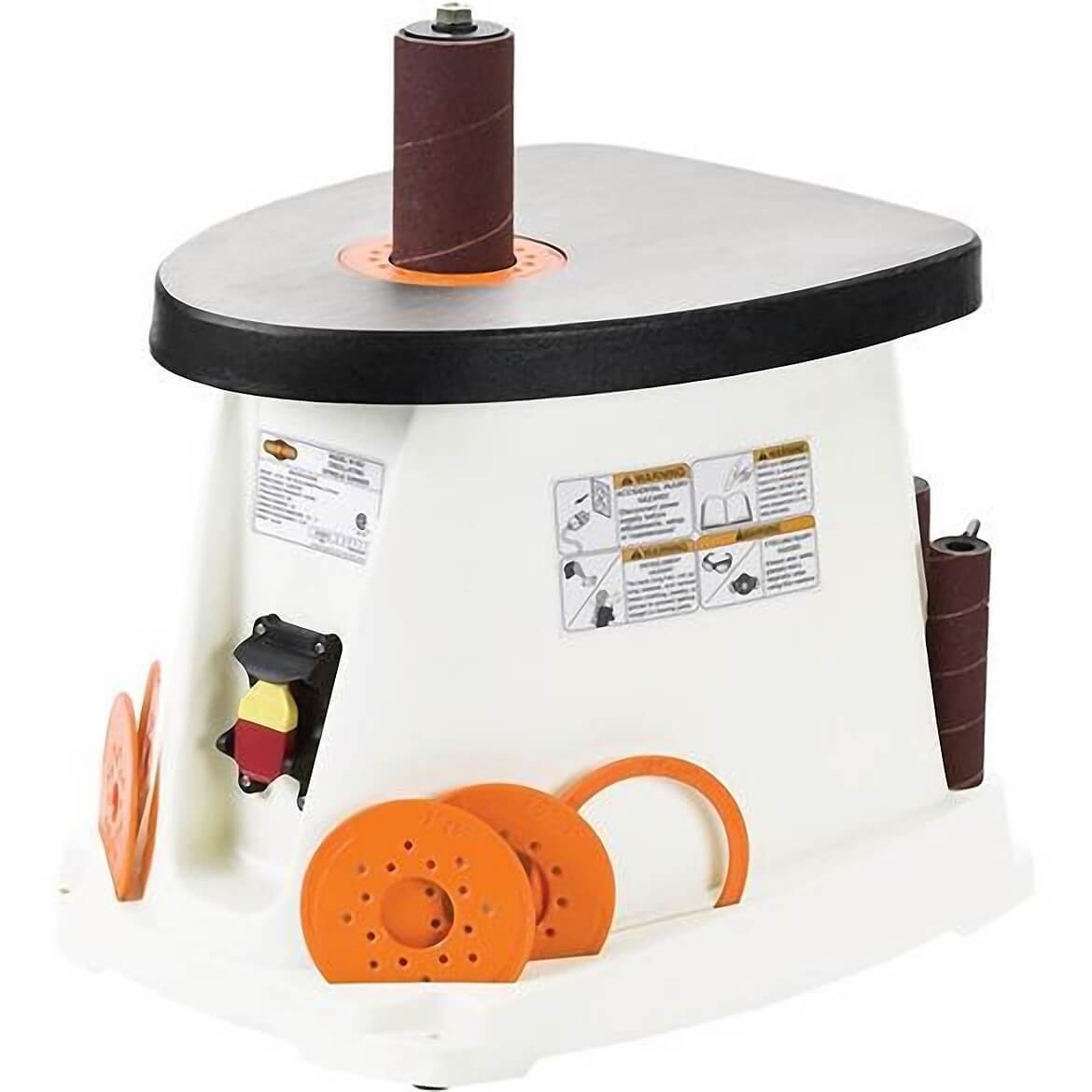 Shop Fox W1831 Oscillating Spindle Sander w/ 5 Rubber Sanding Drums & 6 Sleeves