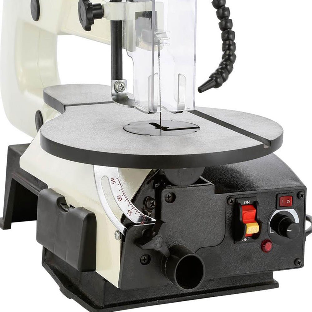 Shop Fox W1872 16 Inches VS Scroll Saw with Foot Switch - Image 3