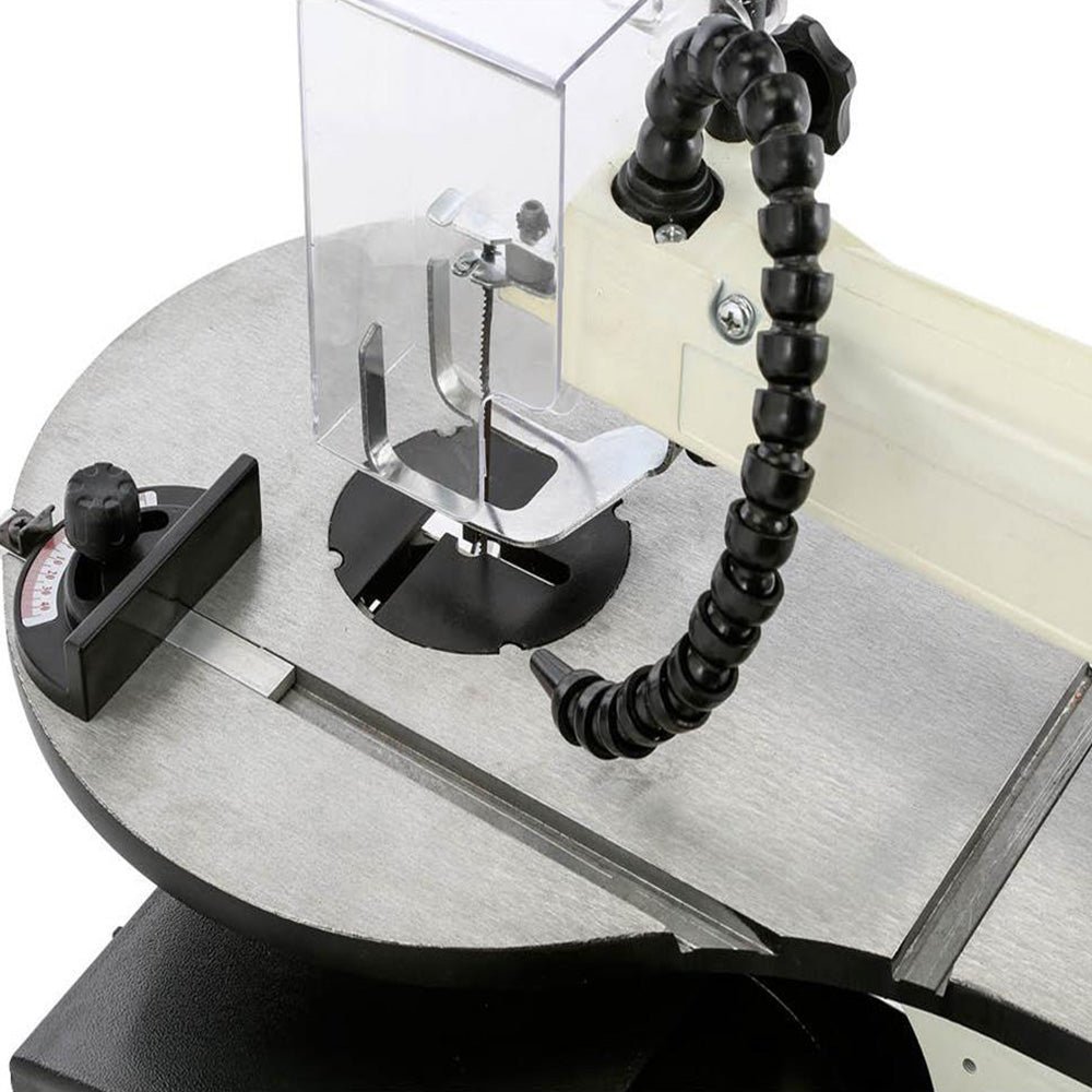 Shop Fox W1872 16 Inches VS Scroll Saw with Foot Switch - Image 4