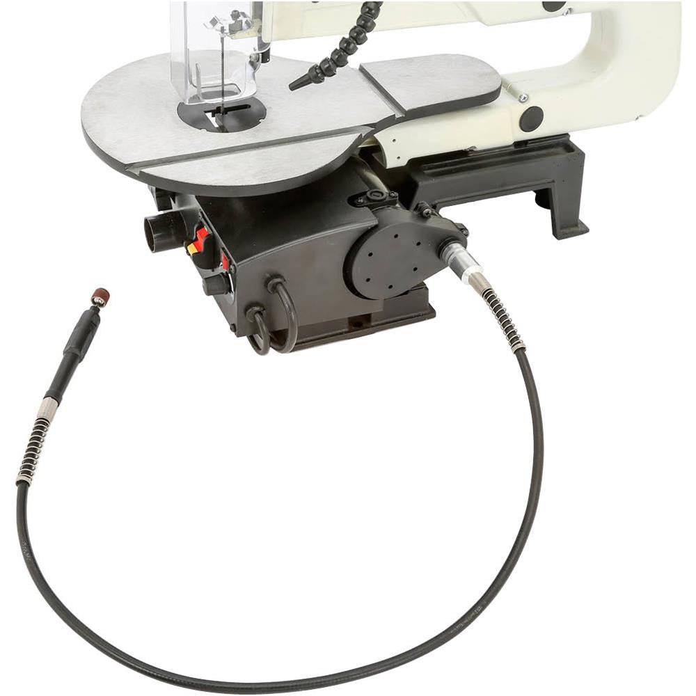 Shop Fox W1872 16 Inches VS Scroll Saw with Foot Switch - Image 5