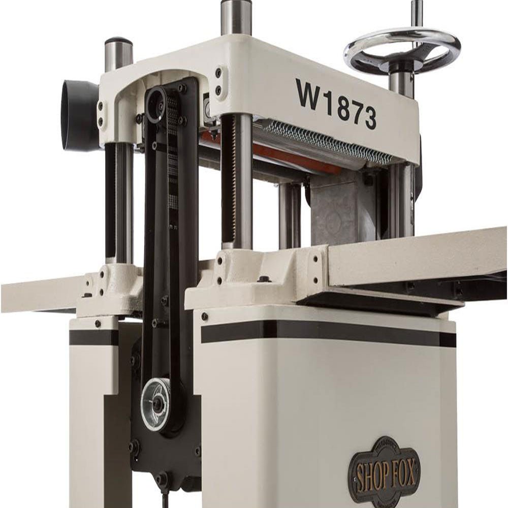 Shop Fox W1873 230V 3-HP 15'' 2-Speed Fixed-Table Planer - Image 3