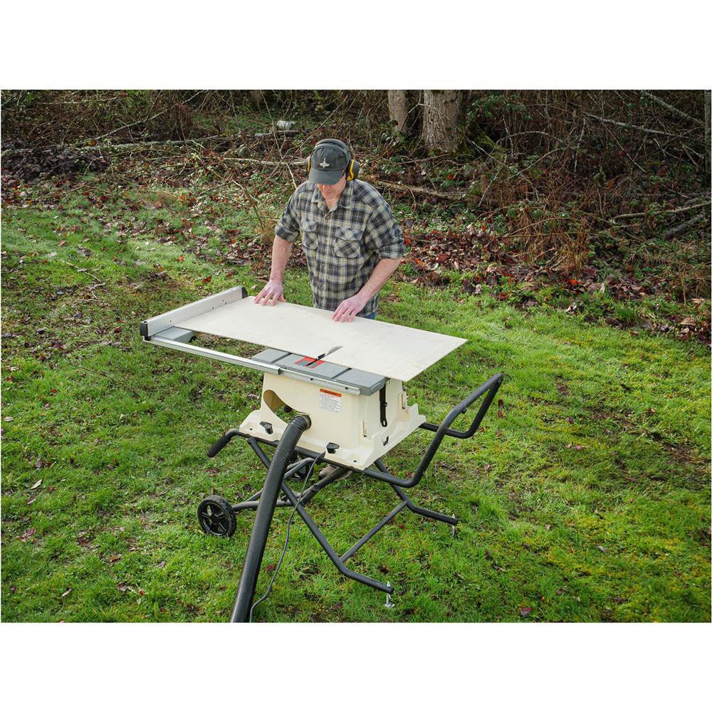 Shop Fox W1875 2 HP Benchtop Table Saw w/ Stand - Image 8