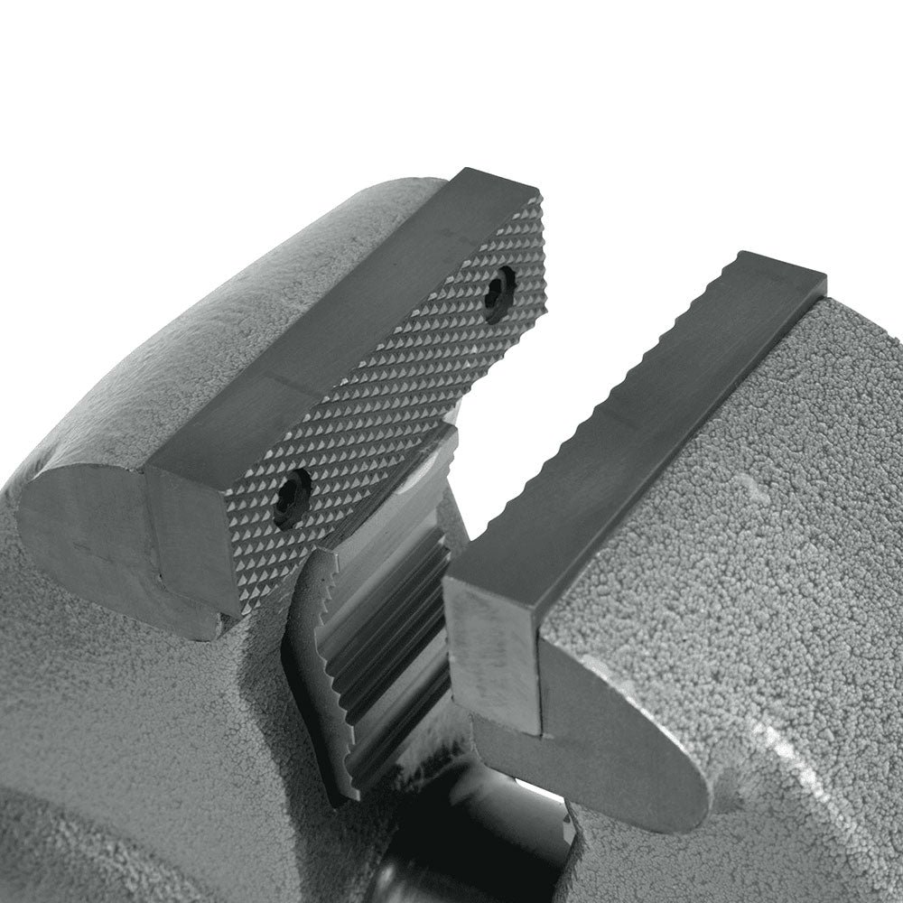 Wilton 28825 3-1/2" Combo Pipe/Bench Jaw Round Channel Vise w/ Swivel Base - Image 4