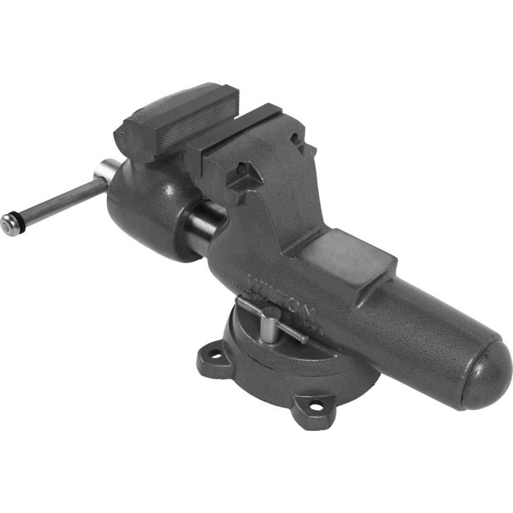 Wilton 28833 6" Machanist Durable Jaw Round Channel Vise w/ Swivel Base - Image 2
