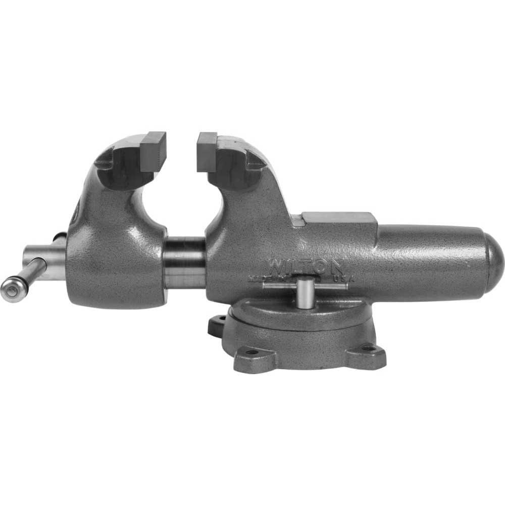 Wilton 28833 6" Machanist Durable Jaw Round Channel Vise w/ Swivel Base - Image 3