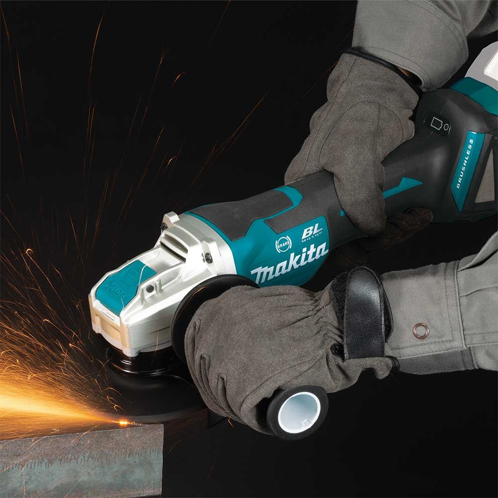 Makita XAG26Z 18V LXT 4-1/2” / 5" Paddle Switch X-LOCK Angle Grinder - Bare Tool - Image 2