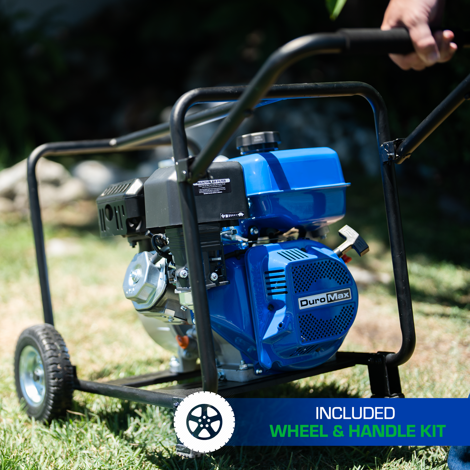 DuroMax XP652WX 158 GPM 2" Dual Fuel Engine Portable Water Pump - Image 5