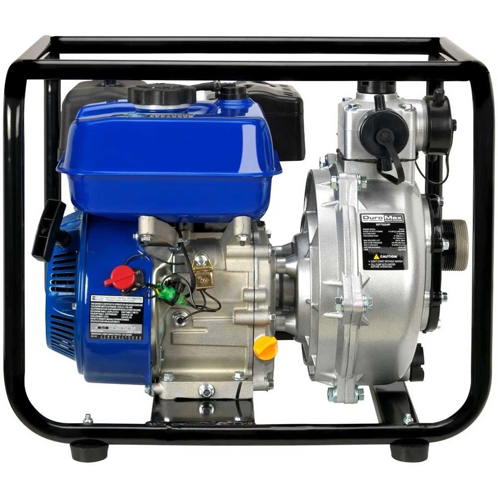DuroMax XP702HP 208cc 2-Inch 70-GPM Gas Powered High Pressure Water Pump - Image 4