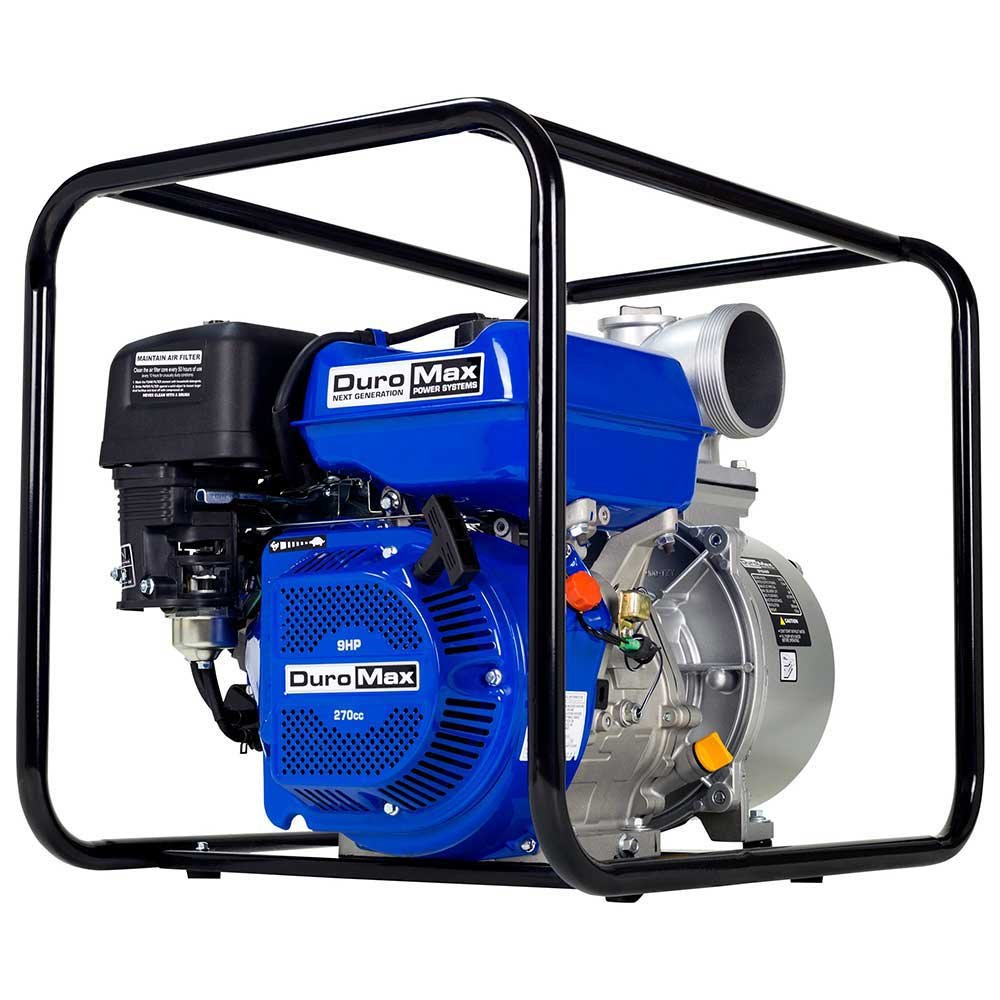 DuroMax XP904WP-SHK 270cc 427 GPM 4" Gas Engine Water Pump Kit - Image 2