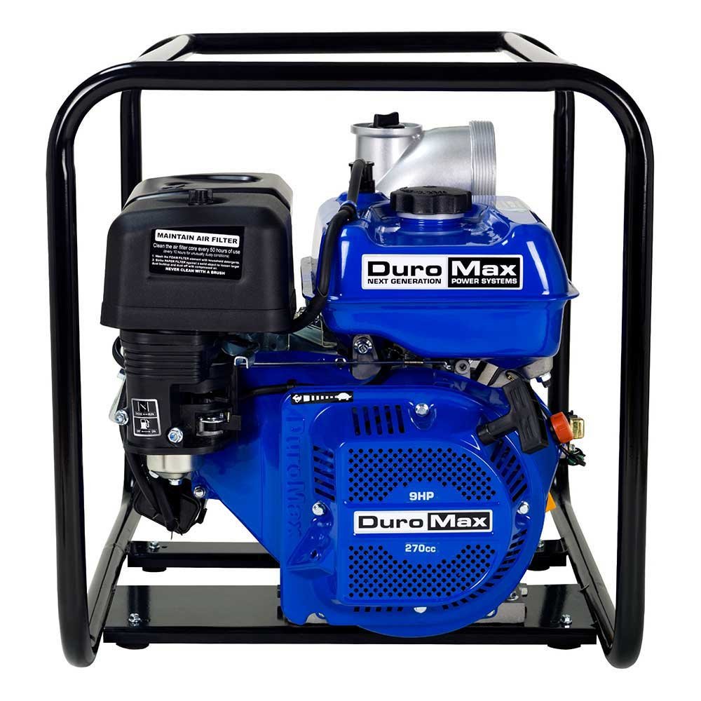 DuroMax XP904WP-SHK 270cc 427 GPM 4" Gas Engine Water Pump Kit - Image 3