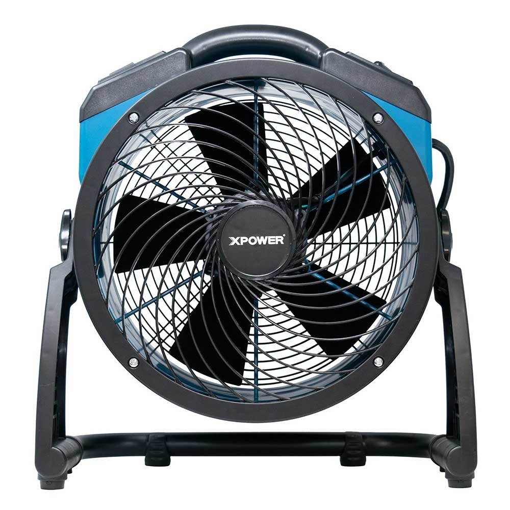 XPower FC-250AD 13” Brushless Air Circulator Utility Blower Fan w/ Power Outlets - Image 4
