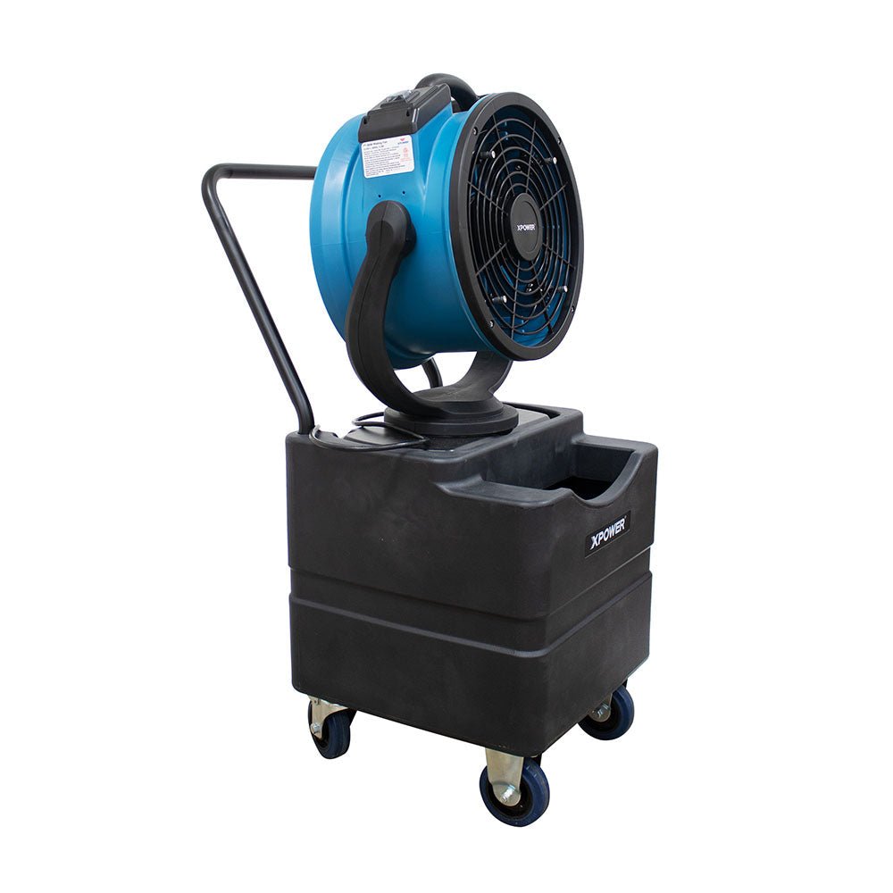 Xpower FM-88WK Misting Fan w/ WT-45 Mobile Water Reservoir Tank