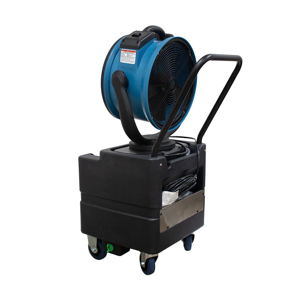 Xpower FM-88WK Misting Fan w/ WT-45 Mobile Water Reservoir Tank - Image 2