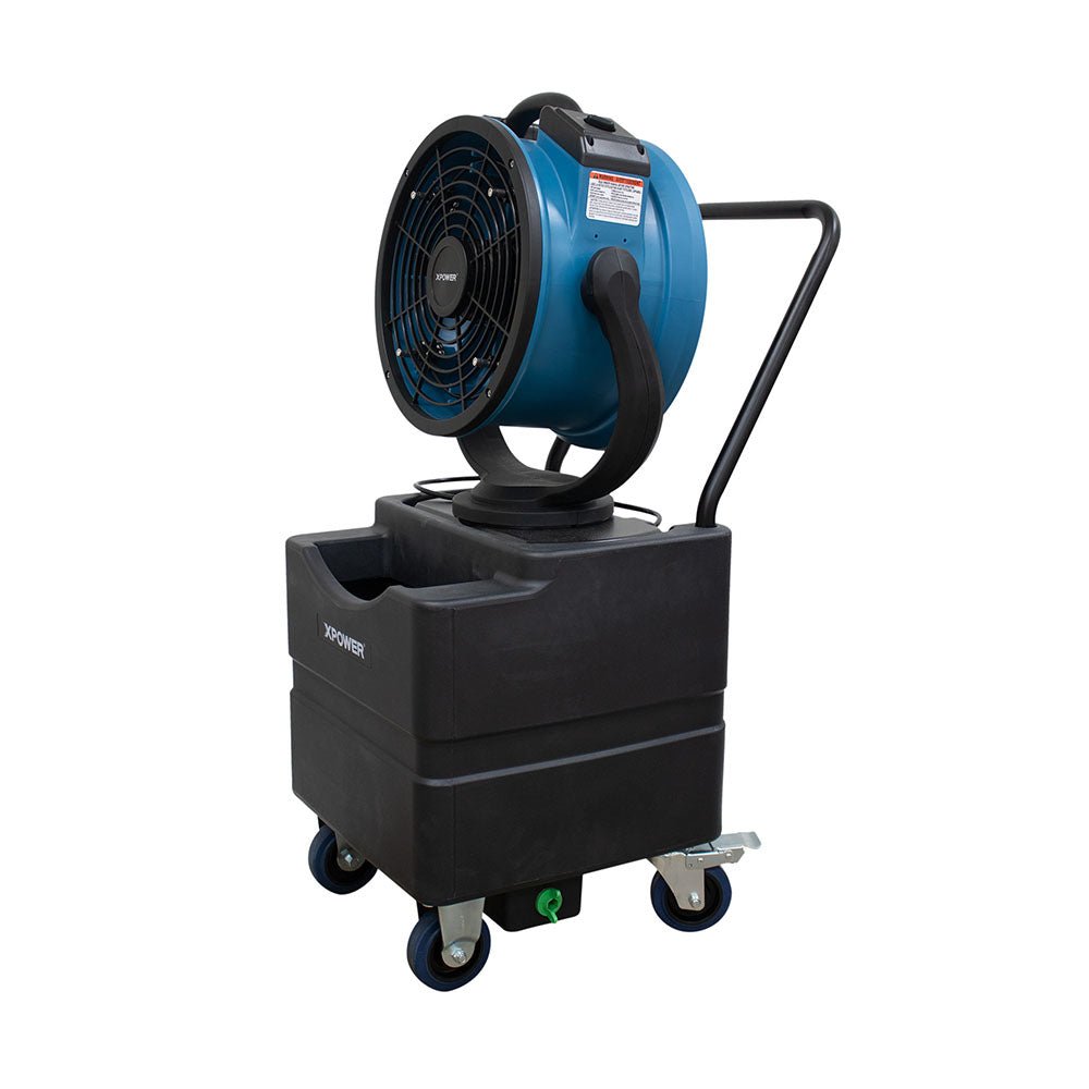 Xpower FM-88WK Misting Fan w/ WT-45 Mobile Water Reservoir Tank - Image 6